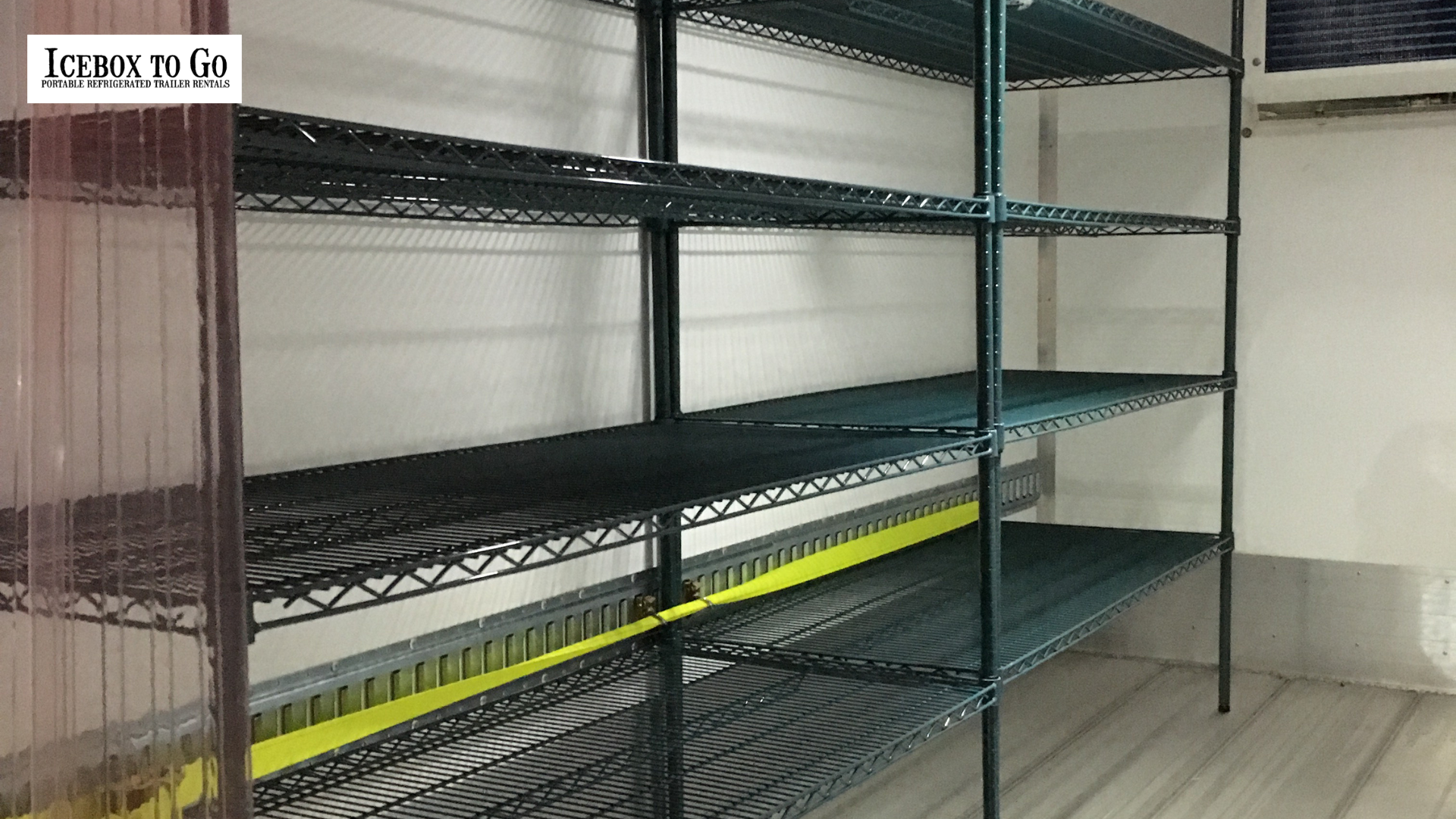 Refrigerated trailer rentals for Florists, emergency cooler trailer Altoona stock.