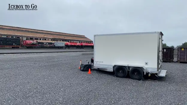 Portable freezer trailer in Altoona, PA